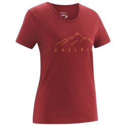 Edelrid - Women's Highball T-Shirt V - T-Shirt Gr L rot von Edelrid