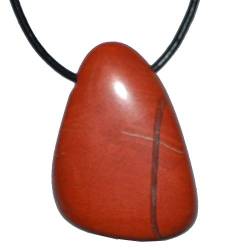 Echter Jaspis – Roter Jaspis Stein Anhänger | Trommelstein-Handschmeichler Kettenanhänger für Damen und Herren | Heilstein von Edelsteinartikel