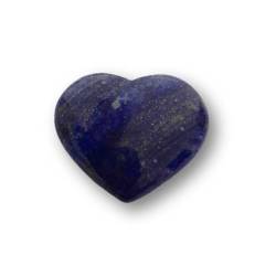 Edelstein Lapislazuli Herz | Blauer Lapislazuli Stein groß | Mineralstein Herz (G-70) von Edelsteinartikel