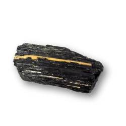 Schwarzer Turmalin Schörl | Turmalin Kristall Steine groß | Roher Naturstein (210-250) von Edelsteinartikel
