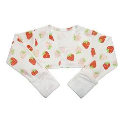 Edenswear Fausthandschuhe für Kinder mit Ekzemen mit Zink (Erdbeere, 6 Monate) von Edenswear