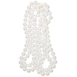 Edgar Lange Künstliche Perlenkette Weißer Schmuck Zubehör Für Flapper Mädchen Kostüm 1920Er Jahre von Edgar