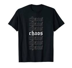 Chaos – Ästhetischer weicher Grunge Goth Egirl Eboy T-Shirt von Edgy Aesthetic Soft Grunge Clothes