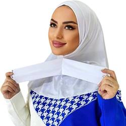 Edinber Damen Muslim Hijab, Kopftuch Schal zum Überziehen für muslimische Damen von Edinber