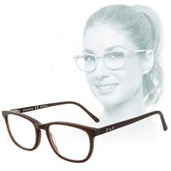 Edison & King Soul Mirror: Wie eine zweite Haut, Lesebrille im Nude-Look aus hautfreundlichem Acetat, frei von Schadstoffen (Chocolate, 1.00 dpt) von Edison & King