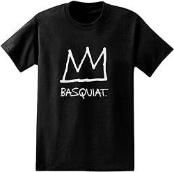 Basquiat Crown Logo Men's T-Shirt X- Black T-Shirts & Hemden(3X-Large) von Edit