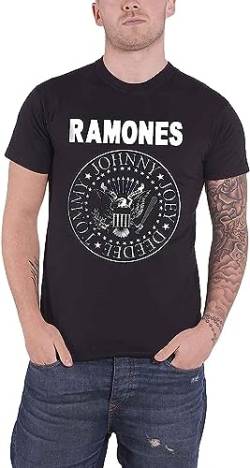 Bravado Ramones - Hey Ho Let's Go - Mens T-Shirt Black T-Shirts & Hemden(Small) von Edit