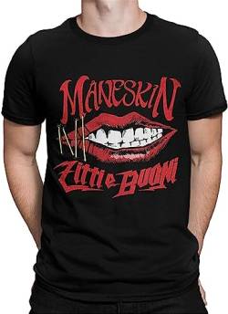 Edit Maneskin Zitti e Buoni Black Tshirt Cotton Tee Colour T-Shirts & Hemden(X-Large) von Edit