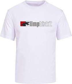 Limp Bizkit Lustiges Mens White T-Shirt T-Shirts & Hemden(Large) von Edit