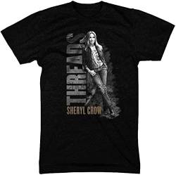 Sheryl Crow Threads Album Womens T-Shirt T-Shirts & Hemden(X-Large) von Edit