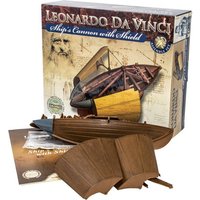 Edu-Toys Modellbausatz Leonardo da Vinci, Maßstab verschiedene, (Bausatz zum Stecken, Kleben und Bemalen, verschiedene Selbstbausätze nach original Vorlage), vorgefertigte Kunststoffteile mit Holzstruktur von Edu-Toys