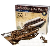 Edu-Toys Modellbausatz Leonardo da Vinci, Maßstab verschiedene, (Bausatz zum Stecken, Kleben und Bemalen, verschiedene Selbstbausätze nach original Vorlage), vorgefertigte Kunststoffteile mit Holzstruktur von Edu-Toys