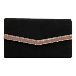 Eferri Clutch Handtasche Amparo Party Tasche Damen Goldfarbe von Eferri