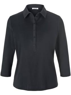 Polo-Shirt 3/4-Arm Efixelle schwarz von Efixelle