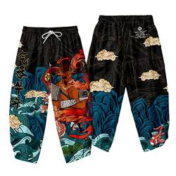 Japanischer Stil Kimono Hosen Set Herren Cosplay Traditionelle Samurai Thai Haremshose Harajuku Streetwear Vintage Herren Hose von Efloorcoration