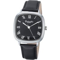 Eichmüller Quarzuhr Klassische Herrenuhr RE1145 Schwarz 39 mm von Eichmüller