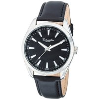 Eichmüller Quarzuhr Moderne Herrenuhr RE1131 Silberfarben/Schwarz 40 mm von Eichmüller