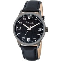 Eichmüller Quarzuhr Sportliche Herrenuhr RE1138 Schwarz 40 mm von Eichmüller