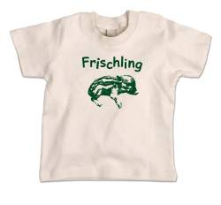 Eidos Baby T-Shirt Frischling - beige 3-6 Monate von Eidos