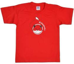 Eidos T-Shirt Kinder Schlaufuchs - rot 110 von Eidos