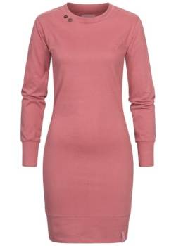 Eight2Nine Damen Kleid Longsleeve Dress mit Knopf-Details am Kragen von Eight2Nine