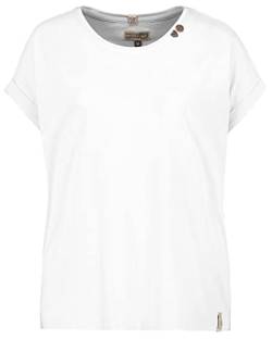 Eight2Nine Damen T-Shirt LETN-064 Loose Fit Kurzarmshirt White M von Eight2Nine