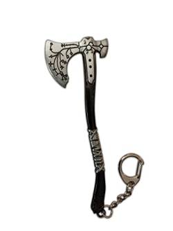 Schlüsselanhänger mit Rune, Leviathan Kratos Eisaxt, groß, Wikinger-Design, Vintage, Axt, Hammer, Schlüsselanhänger von Eillwin