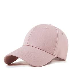 Einaily Unisex Kappe Mütze für Herren, Damen und Kinder Kappe Outdoor Baseball Cap Verstellbar Erwachsenen Mütze Casual Cool Mode Baseballmütze Flat Hüte atmungsaktive Mütze Hut Cap (Rosa) von Einaily