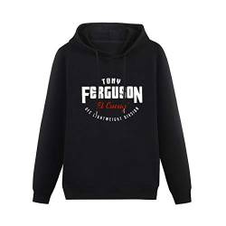 Eines Tony Ferguson Team EL Cucuy Printed Black Pullover Hoodies Mens Unisex Sweatshirts S von Eines