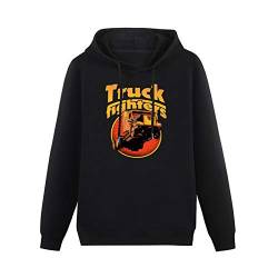 Eines Truckfighters Heavy Metal Psychedelic Printed Black Pullover Hoodies Mens Unisex Sweatshirts XL von Eines