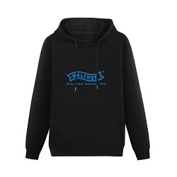 Eines Walther Firearms Printed Black Pullover Hoodies Mens Unisex Sweatshirts M von Eines