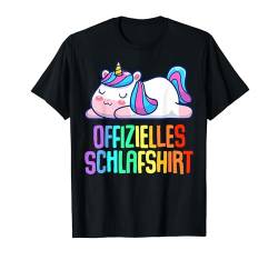 Offizielles Schlafshirt Einhorn T-Shirt von Einhorn Schlafshirt