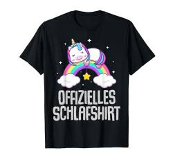 Offizielles Schlafshirt Einhorn T-Shirt von Einhorn Schlafshirt