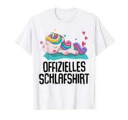 Offizielles Schlafshirt Einhorn T-Shirt von Einhorn Schlafshirt