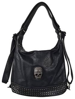 Einkaufszauber Rucksack Handtasche Skull Totenkopf 3D AS von Einkaufszauber