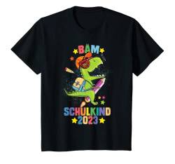 Kinder Schulkind 2023 Dino Dinosaurier Einschulung Schulanfang T-Shirt von Einschulung Schulanfang Schulkind Geschenk STORE