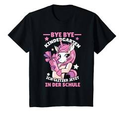 Kinder Einschulung Grundschule - Einhorn Schulkind Mädchen T-Shirt von Einschulung Schulkind 2020 Kinder