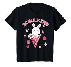 Kinder Schulkind Hase Kaninchen Einschulung 1. Klasse Schulstart T-Shirt von Einschulung Schulkind 2022 Geschenk Mädchen