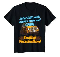 Kinder Geländewagen Vorschulkind 2024 Junge Einschulung Vorschule T-Shirt von Einschulung Vorschule Jungen T-Shirts Vorschulkind