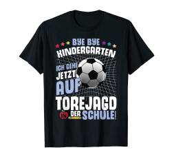 Lustiges Fußball Schulanfang Jungs Einschulung 2023 T-Shirt von Einschulung & Erstklässler Geschenk