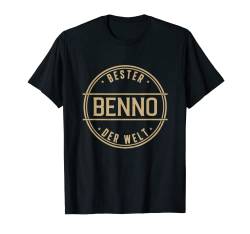 Bester Benno Der Welt Lustiges Männer Namen T-Shirt von Einzigartige Namenschilder Geschenke für Männer