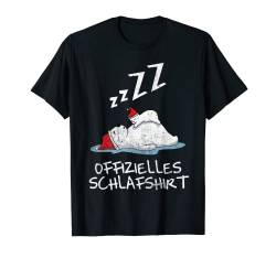 Schlafshirt Pyjama Schlafanzug Nachthemd Eisbären Geschenk T-Shirt von Eisbär Langschläfer Morgenmuffel Geschenkidee