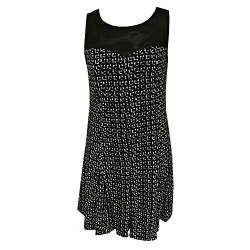 Eisend - Festliches Kleid Mädchen gemustert, schwarz, Größe 176 von Eisend