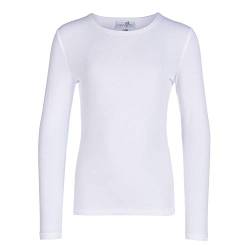 Eisend - Mädchen Langarm-t-Shirt Unterziehshirt, weiß - 344910w, Größe 176 von Eisend