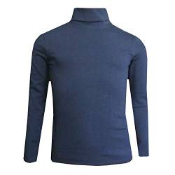 Eisend - Mädchen Rolli Langarmshirt mit Rollkragen, dunkelblau – 783120-62m, Größe 170 von Eisend