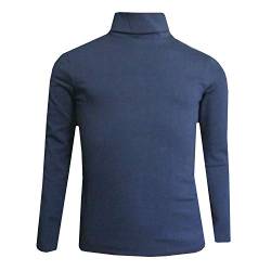 Eisend - Unisex Rolli Langarmshirt mit Rollkragen, dunkelblau – 783120-62j, Größe 116 von Eisend