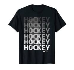 Hockey Hockey T-Shirt von Eishockey Geschenk Hockey Tshirt