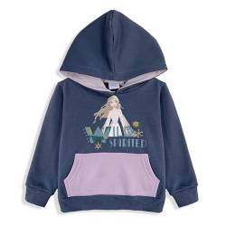 Eiskönigin Hoody Anna und ELSA Kapuzenpullover Hoodie Pullover mit Kapuze (110, Blau) von Eiskönigin