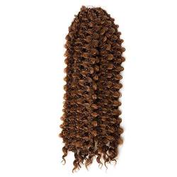 Flauschige Perücken for Damen, modische schmutzige Zöpfe, Schmetterlings-Locs (Color : 2, Size : 1) von EkeNoz