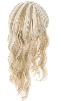 Frauenperücken kurzes lockiges Haar, um die Oberseite des Kopfes zu füllen und den Haaransatz zu bedecken. Hochtemperatur-Seidenfrisur Modedekoration (Color : 12, Size : 1) von EkeNoz